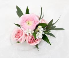 Pink Ranunculus Corsage