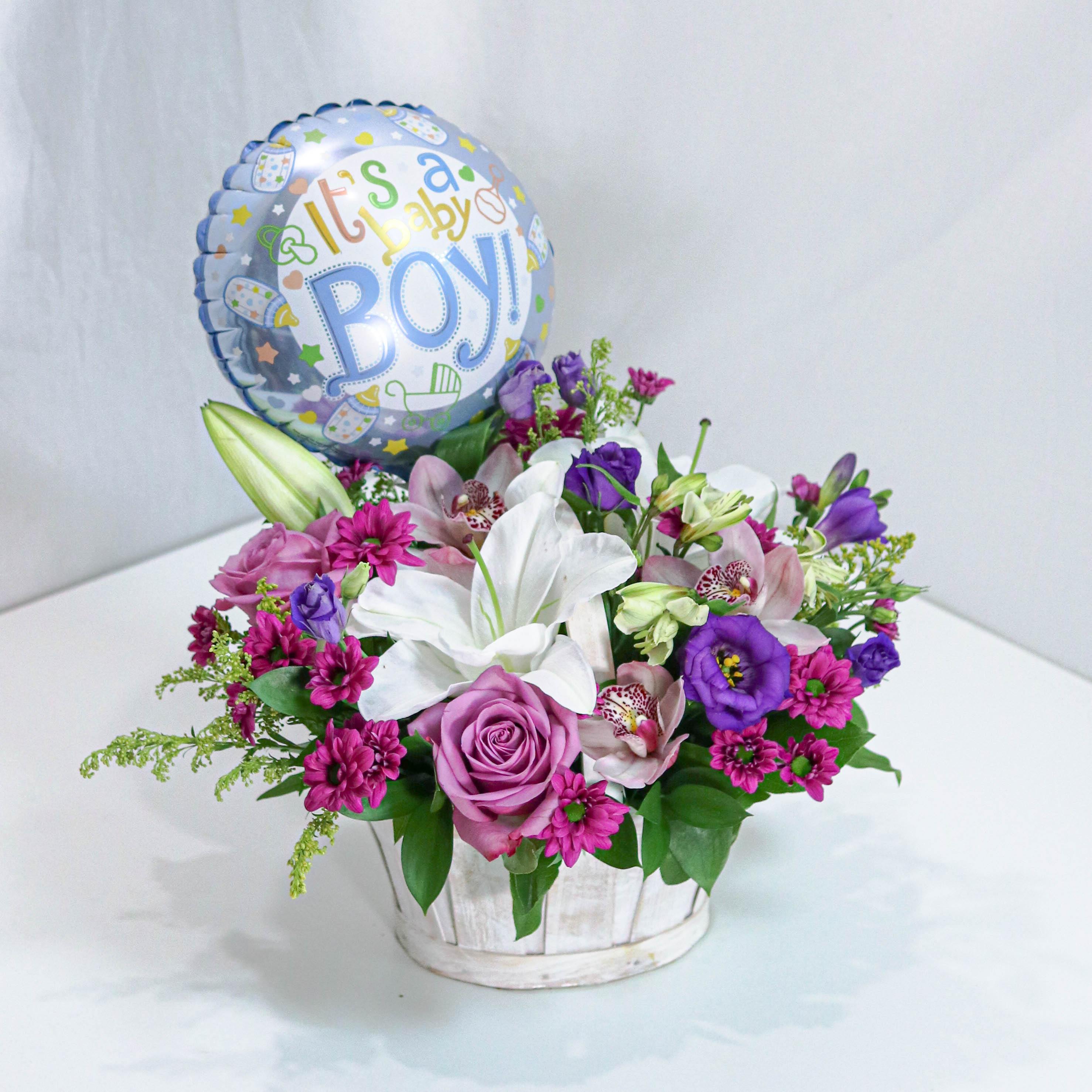 Boys Are Best! Basket - Toronto Flower Gallery