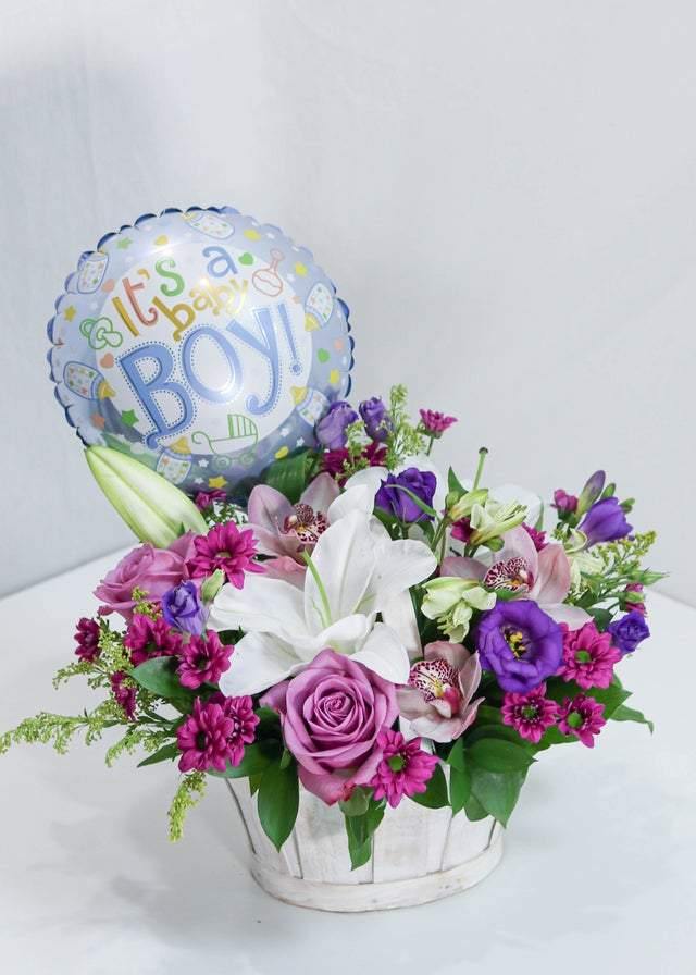 Boys Are Best! Basket - Toronto Flower Gallery