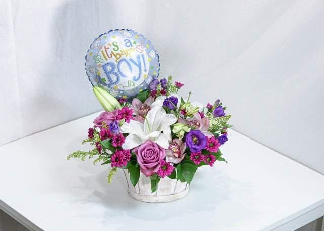 Boys Are Best! Basket - Toronto Flower Gallery