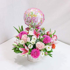 Girls Are Great! Basket - Balloon Basket - Toronto Flower Gallery
