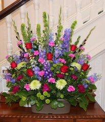 Colorful Flower Basket - Flower - Toronto Flower Gallery
