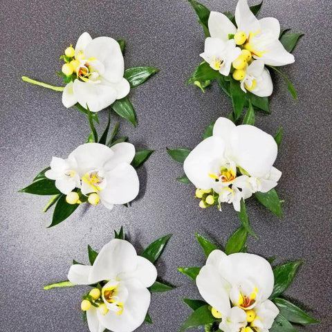Orchid Boutonniere