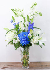 Blue Ocean Bouquet - Toronto Flower Gallery