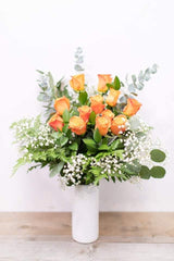 12 Orange Roses - Toronto Flower Gallery