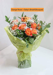 12 Orange Roses - Toronto Flower Gallery