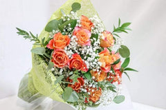 12 Orange Roses - Toronto Flower Gallery