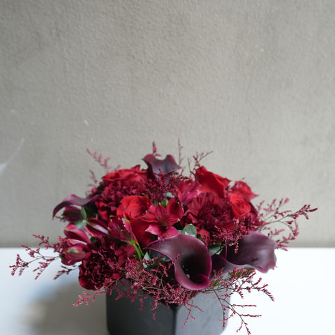 Glowing Ruby Centerpiece