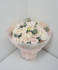 Ranunculus Bouquet (White, Blush, Light Pink, Mixed)