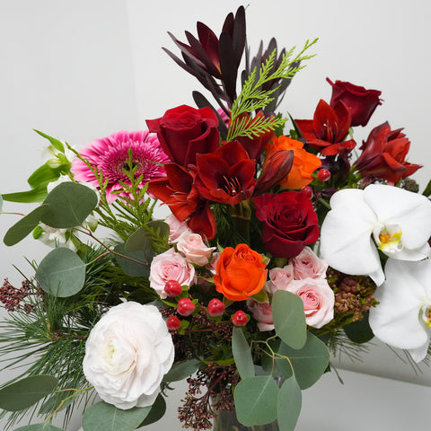 Winter Orchid Arrangement