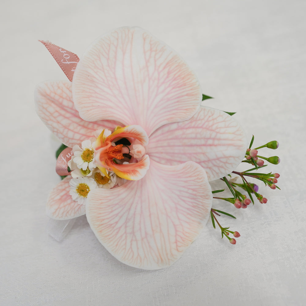 Pink Orchid Corsage - Flower & Plant Free Delivery | Toronto