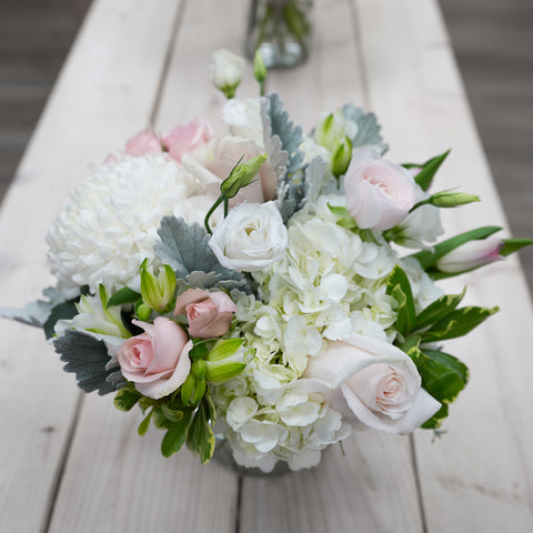 Pastel Garden Centerpiece