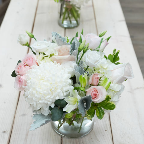 Pastel Garden Centerpiece