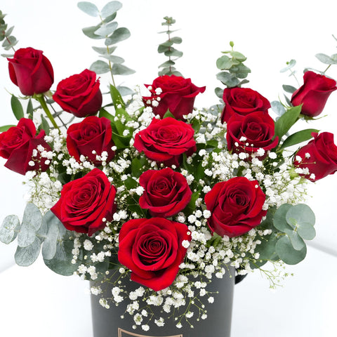 [VD] Red Rose Round Box