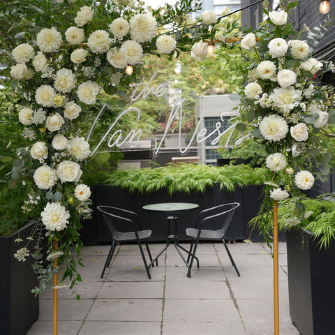 Ethereal White Arch