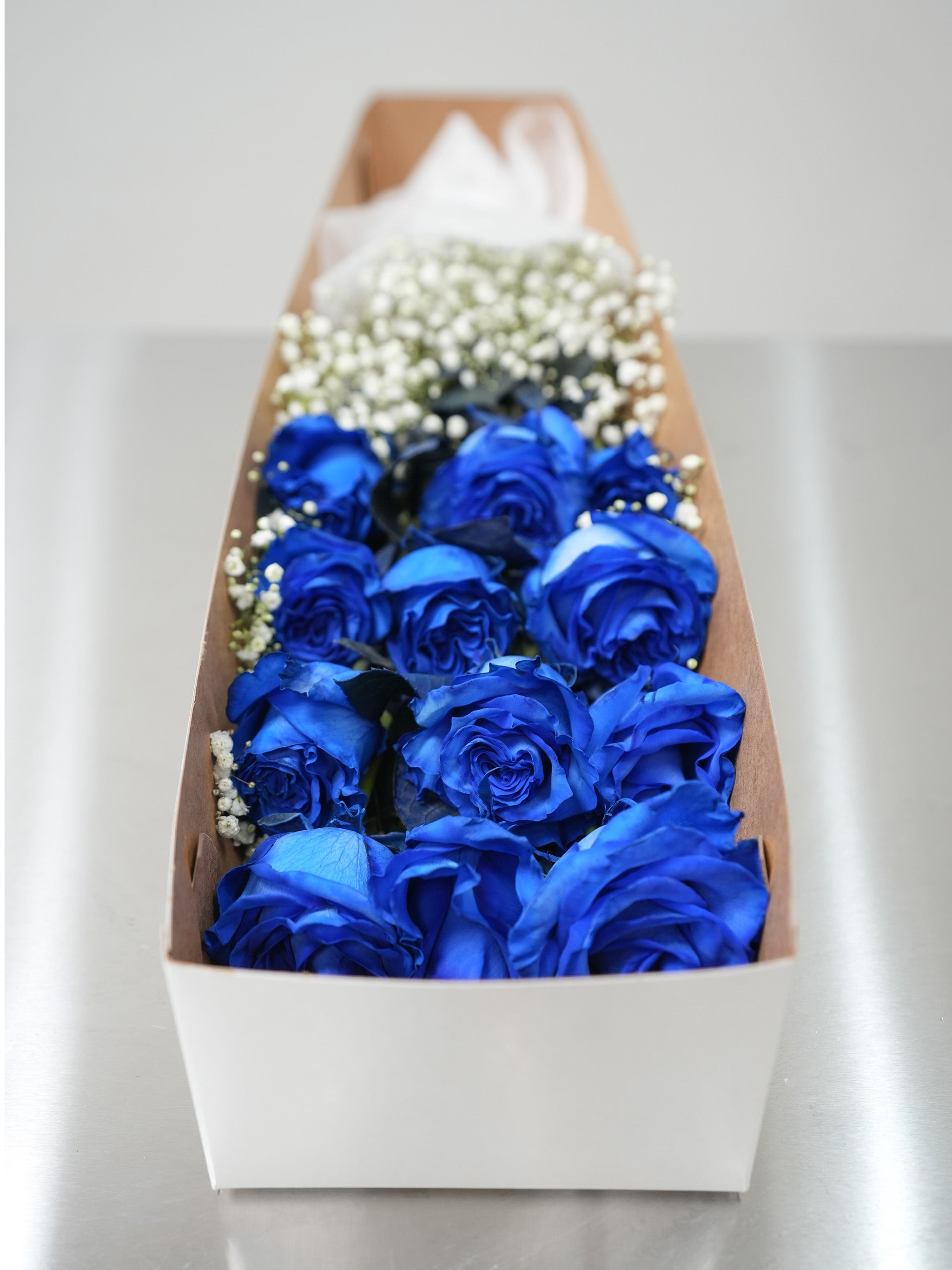 [VD] 12 Blue Rose Box