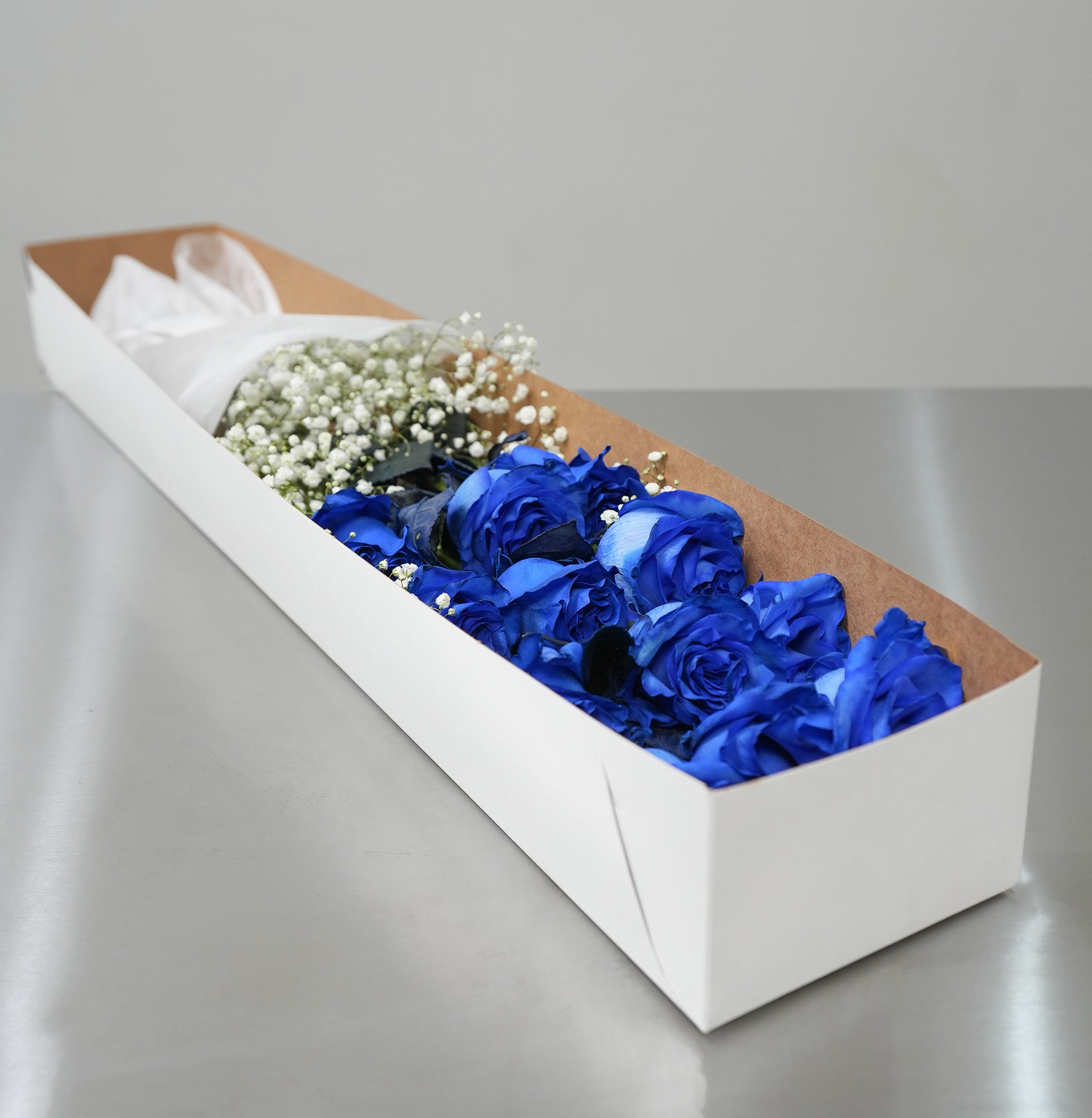 [VD] 12 Blue Rose Box