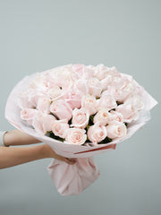 50 Blush Roses Bouquet