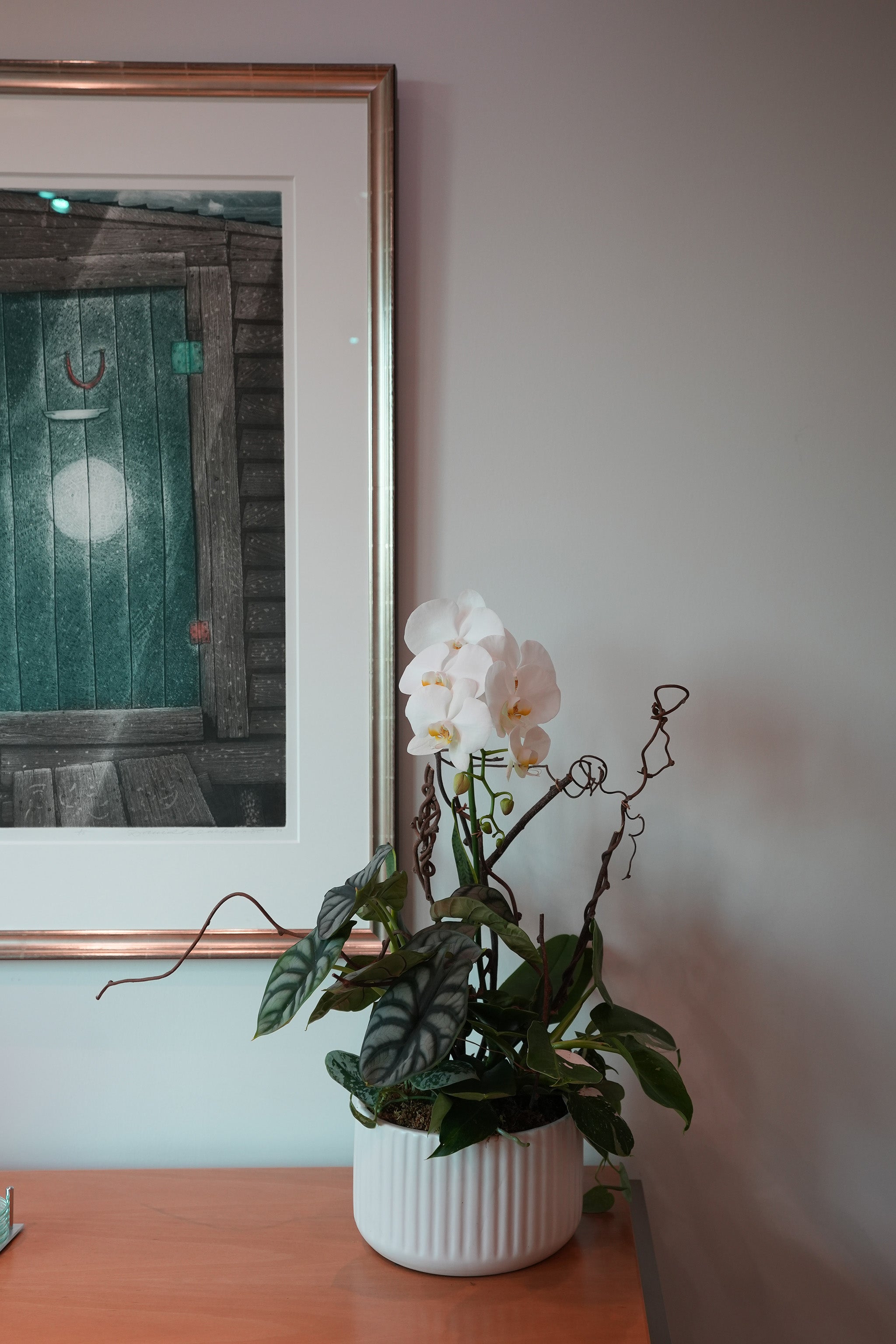 White Orchid Poem