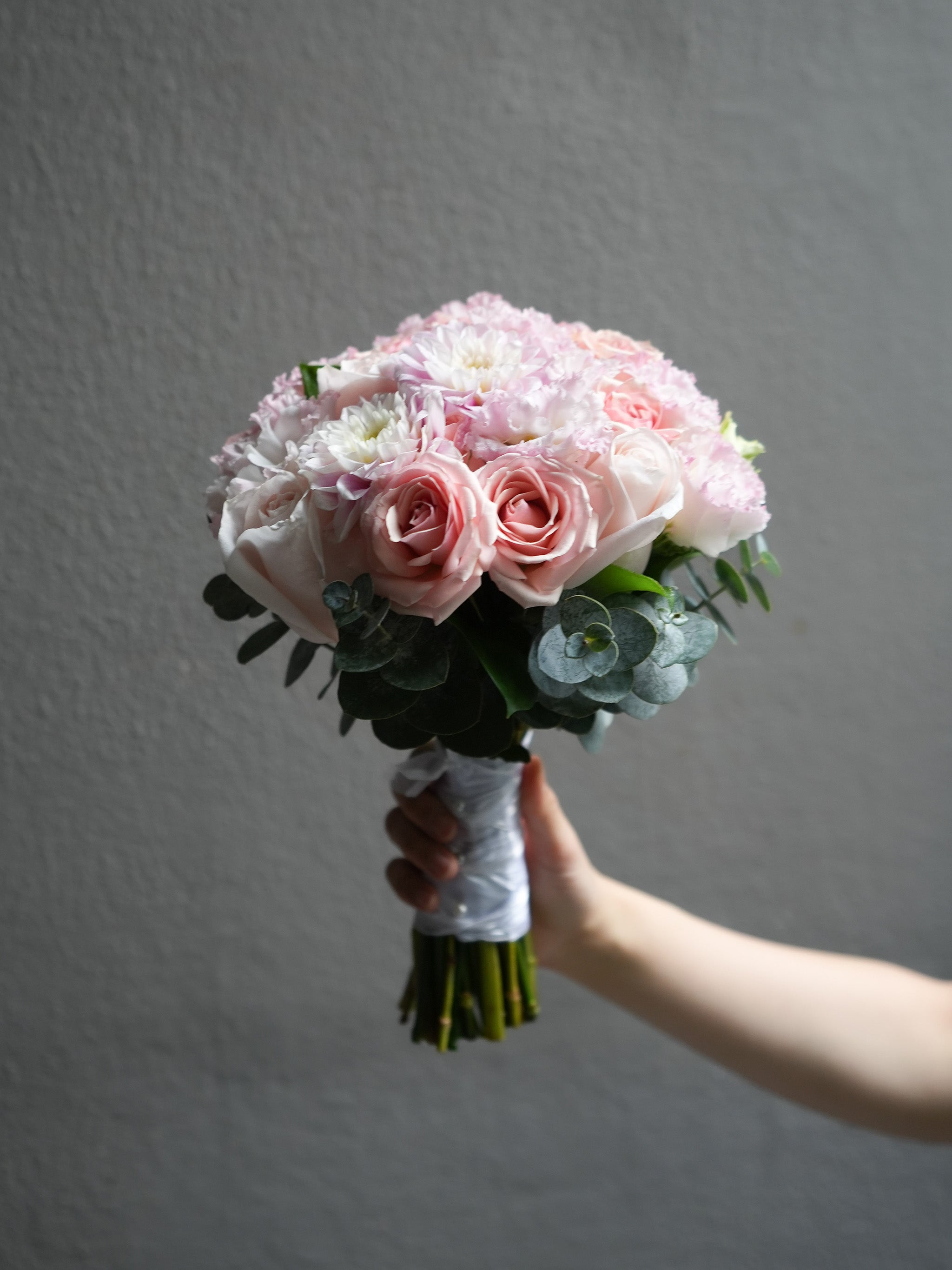 Pink Dahlia Bouquet