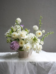 Purple Bloom Basket