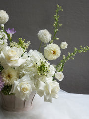 Purple Bloom Basket