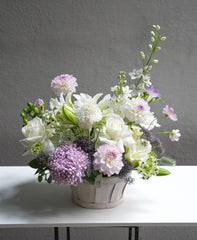Purple Bloom Basket