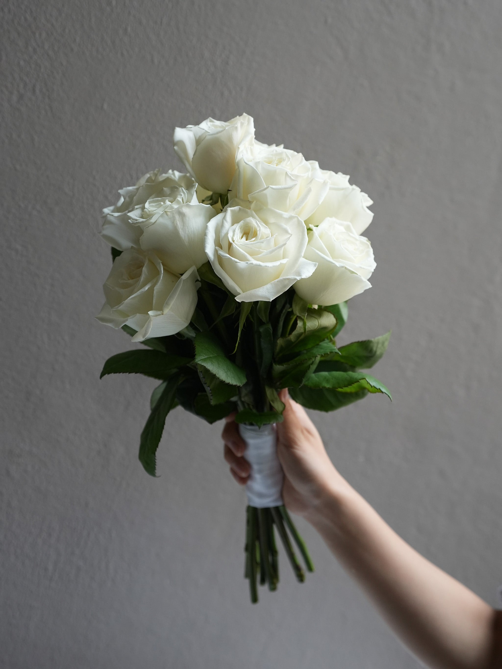 White Rose Bouquet