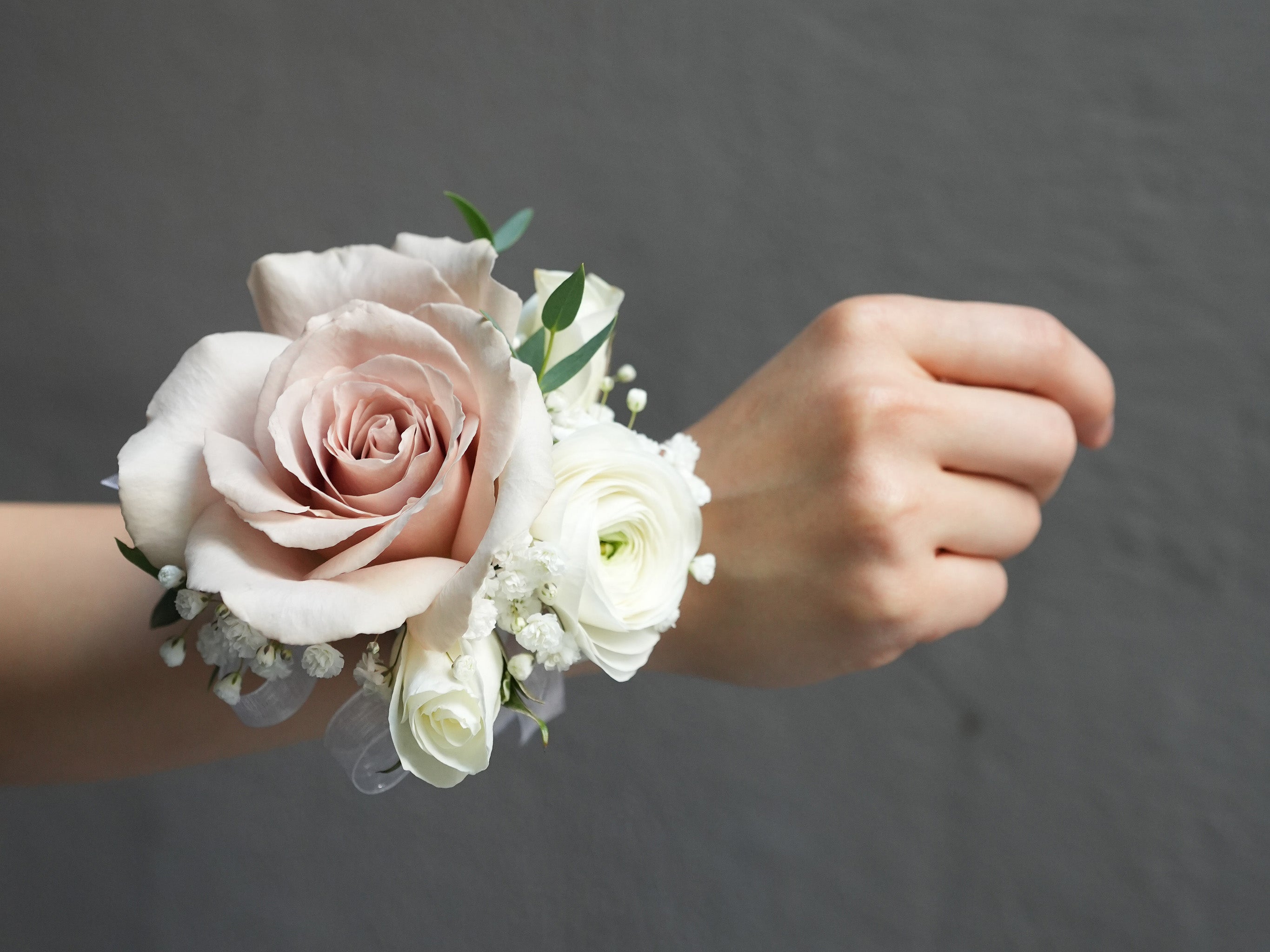 Blush Rose Corsage