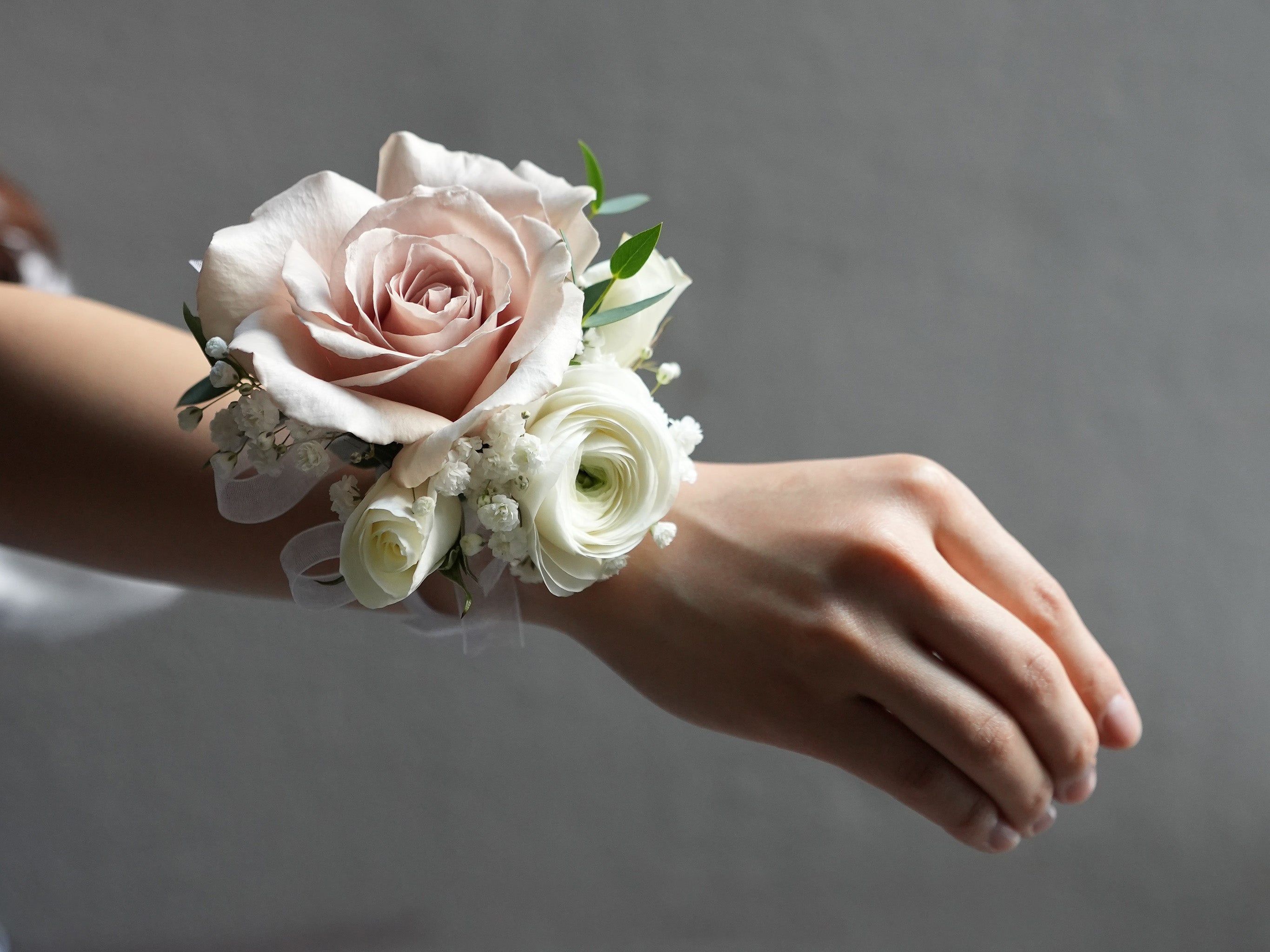 Blush Rose Corsage