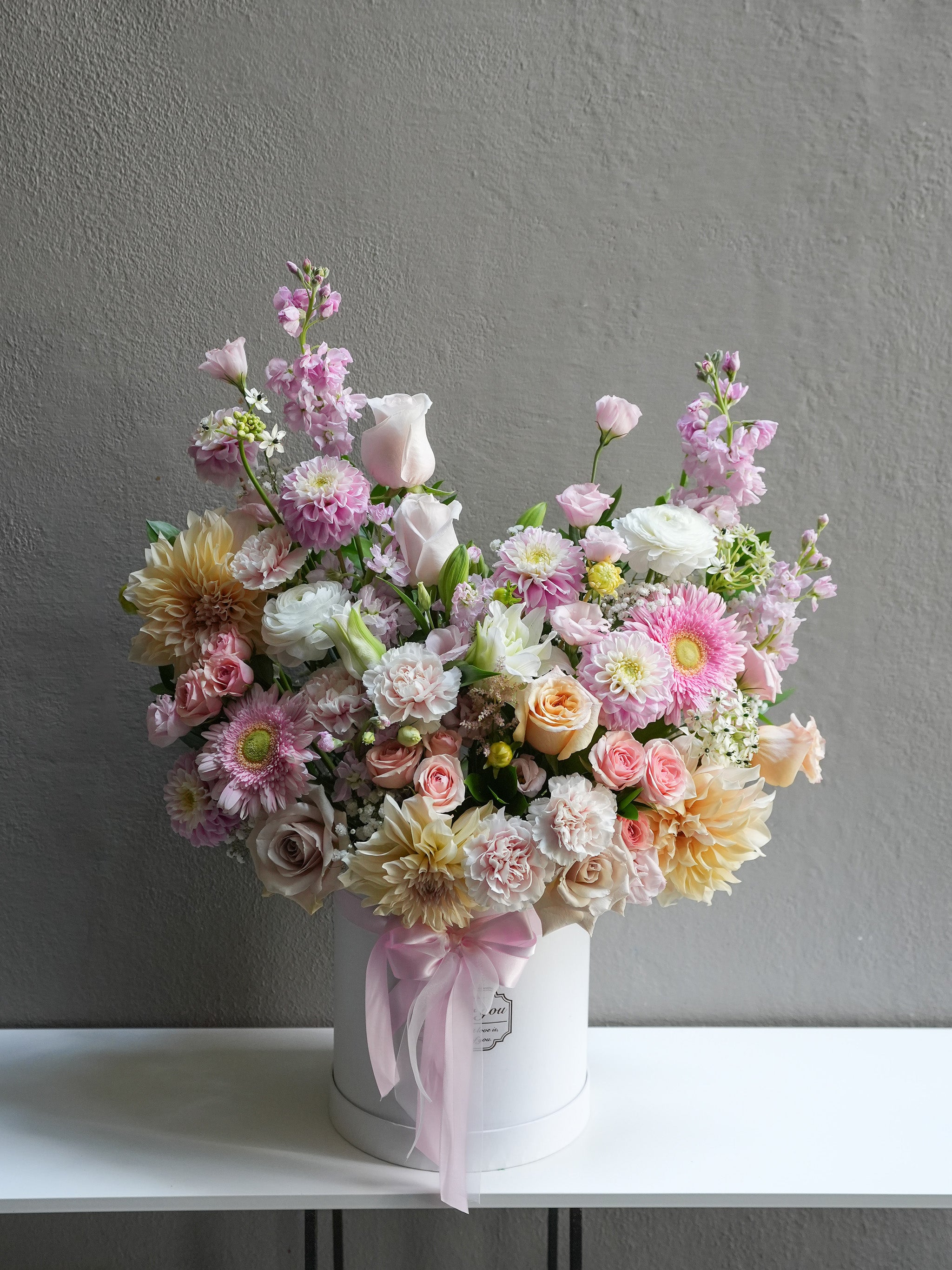 Autumn Bloom Round Box