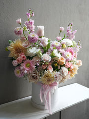 Autumn Bloom Round Box