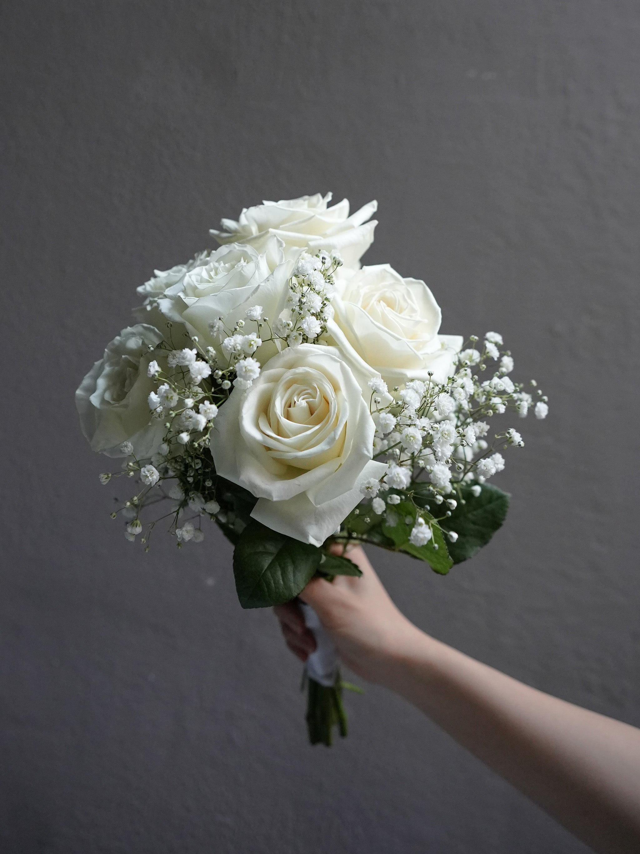 White Rose Bouquet
