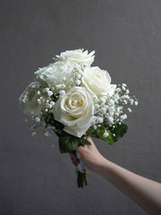 White Rose Bouquet