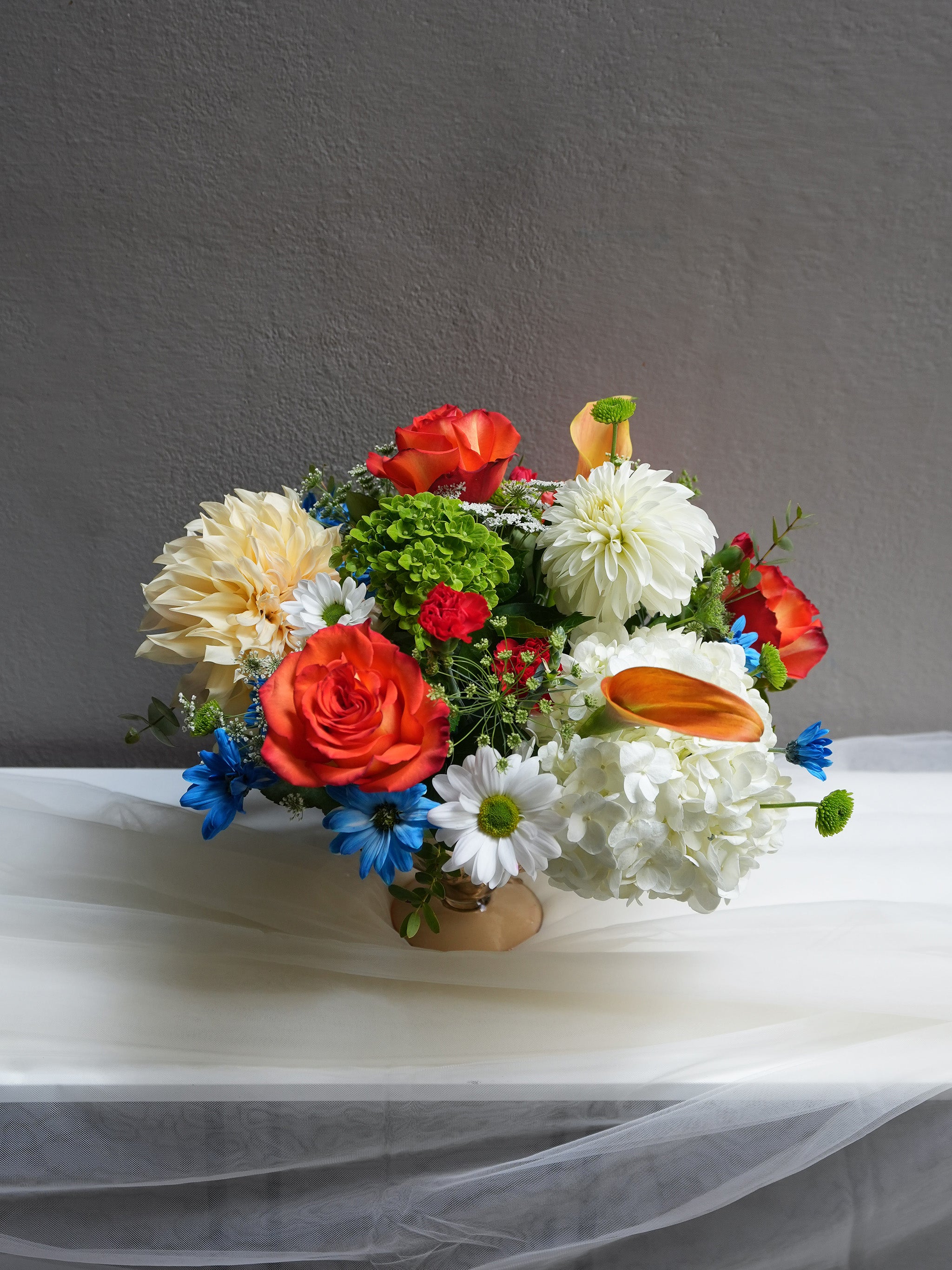 Crimson Wave Centerpiece