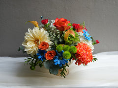 Crimson Wave Centerpiece