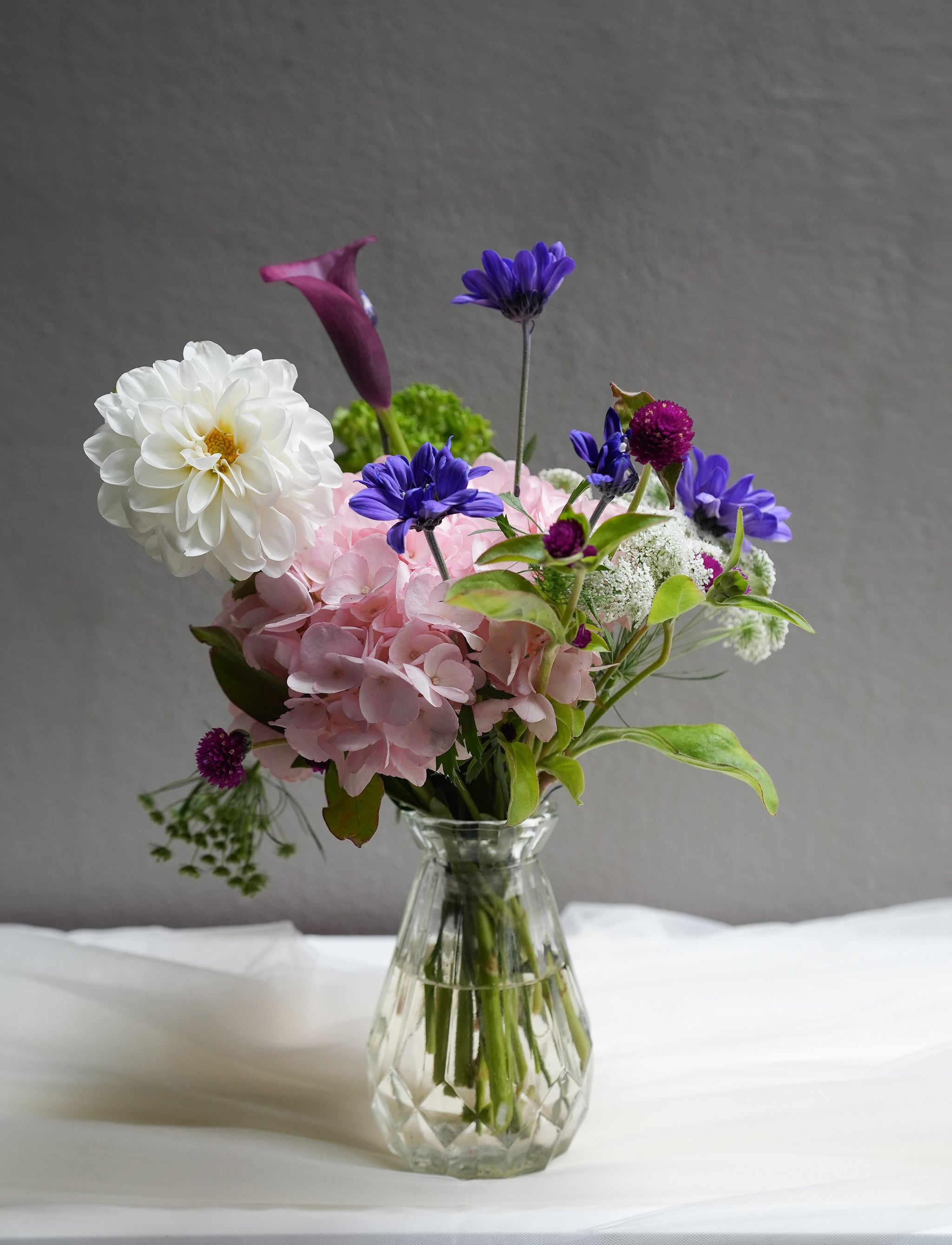 Blushing Romance Centerpiece