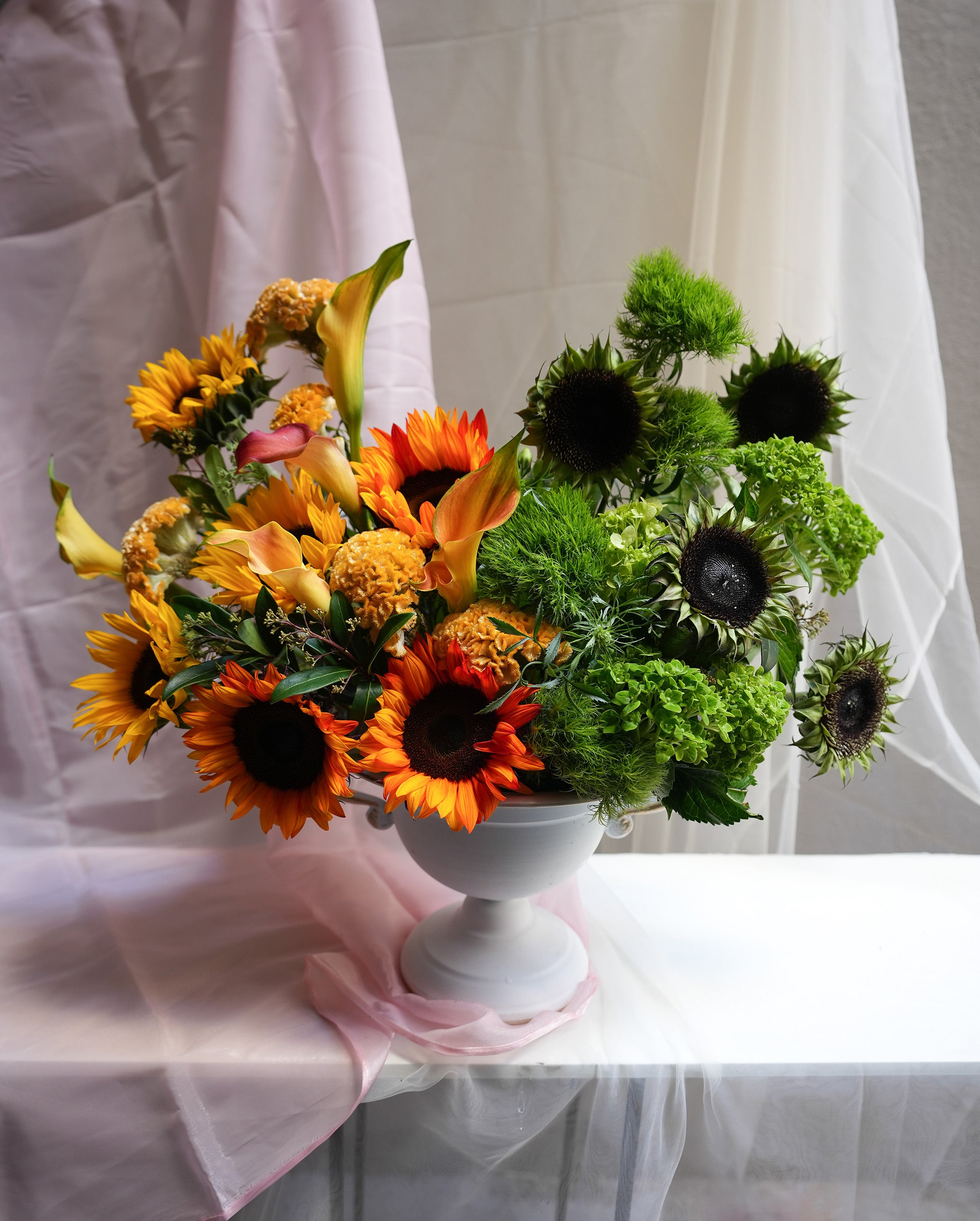 Summer Scarlet Centerpiece