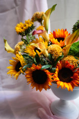 Summer Scarlet Centerpiece