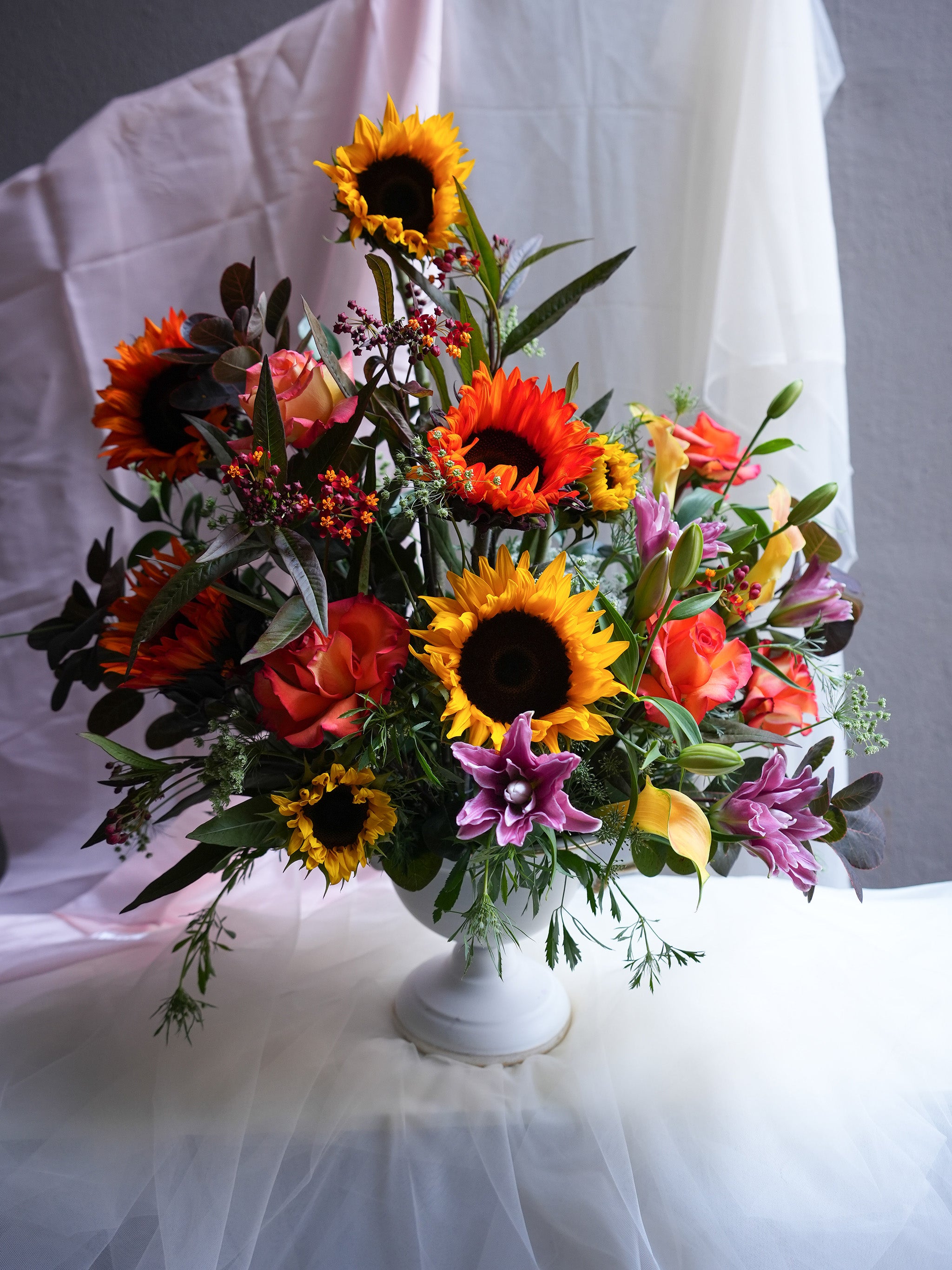 Golden Sunset Centerpiece