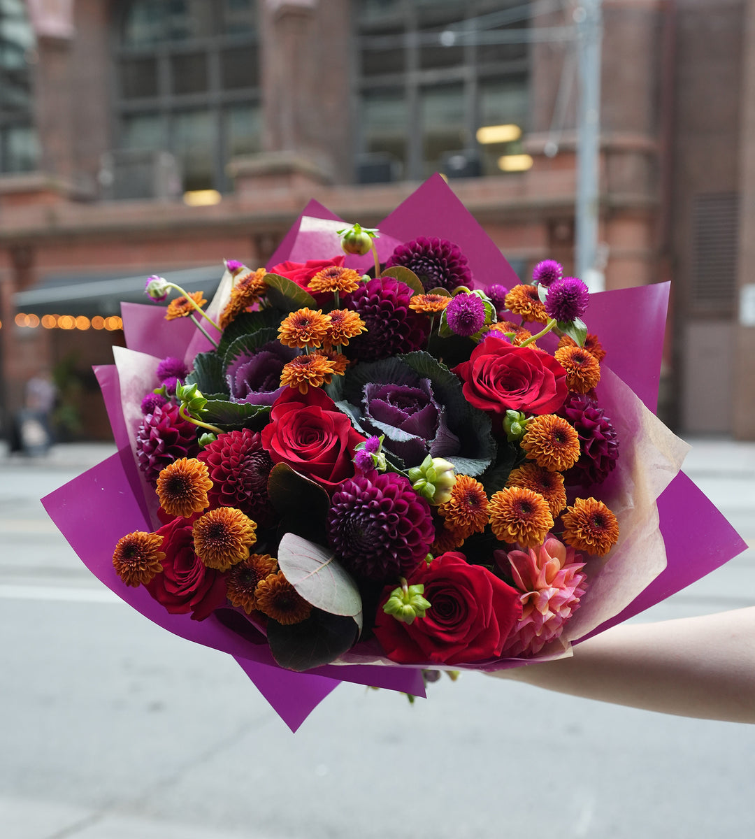 Sunlit Autumn Bouquet