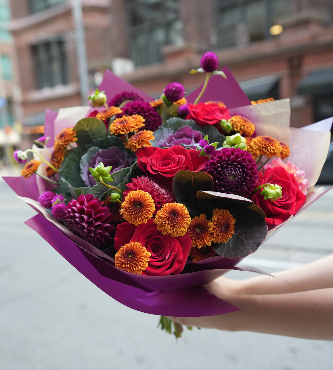 Sunlit Autumn Bouquet