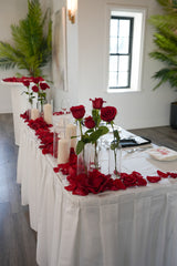 Solitary Scarlet Centerpiece