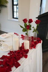 Solitary Scarlet Centerpiece