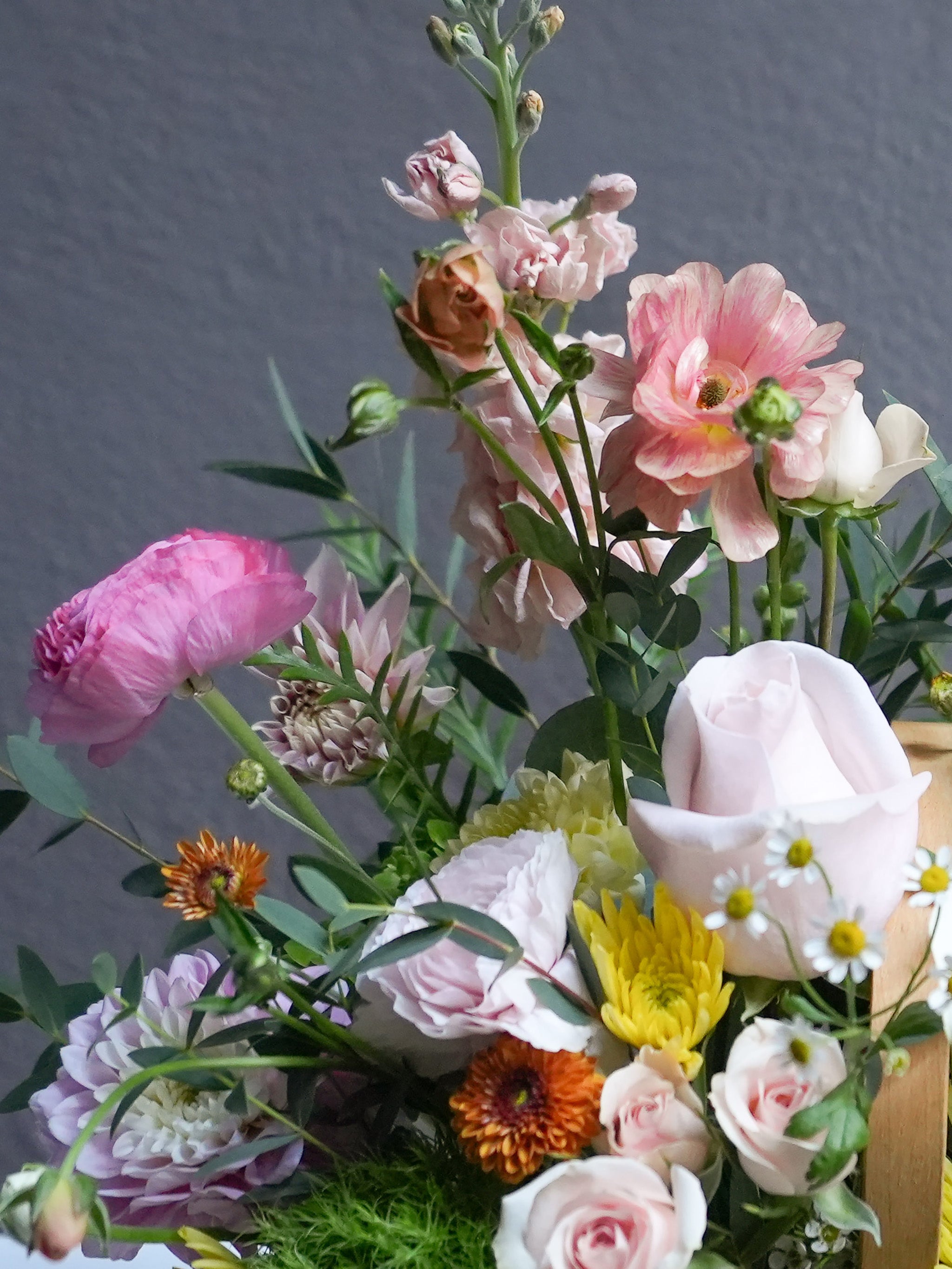 Honeyed Bloom Basket