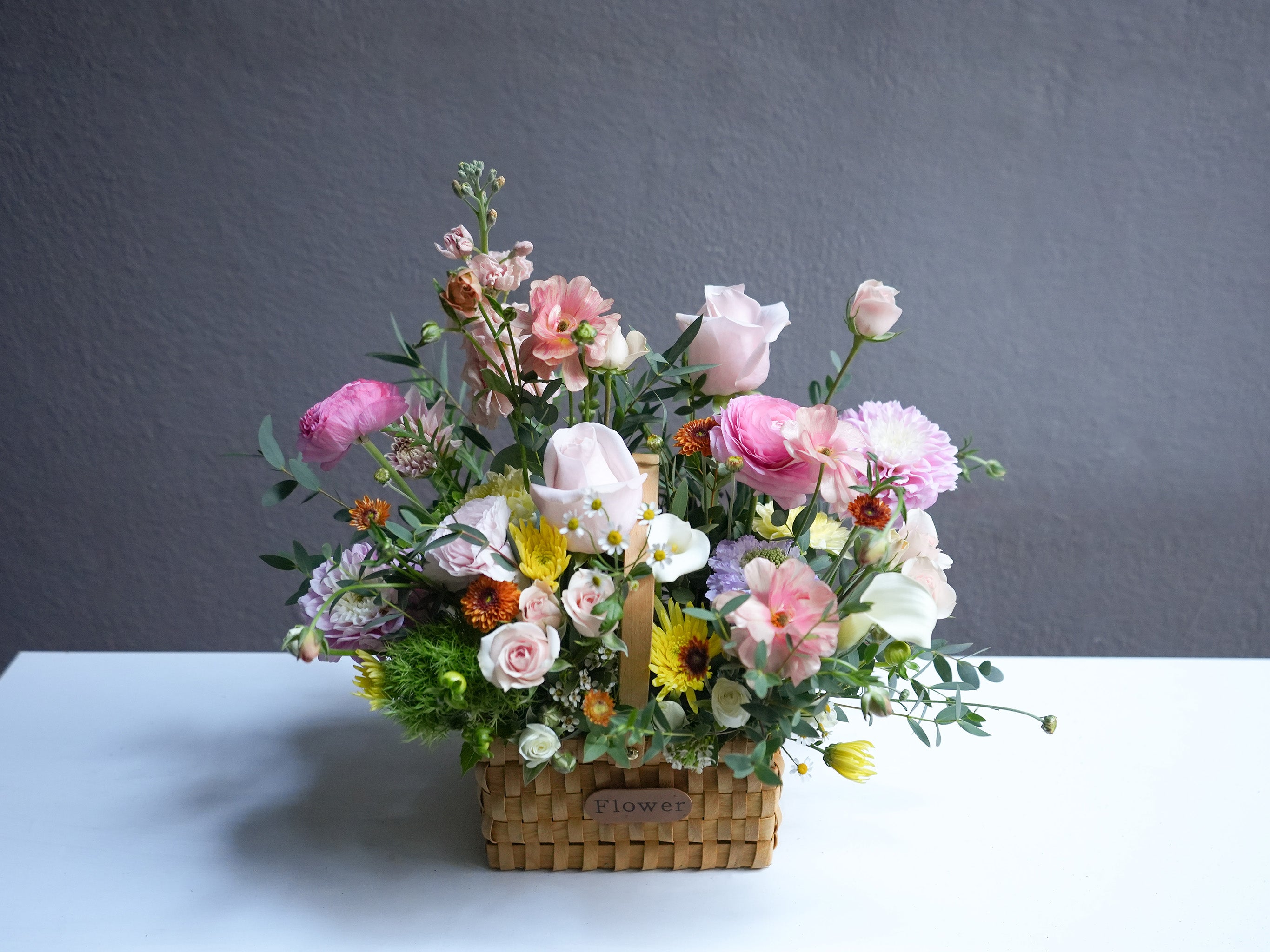 Honeyed Bloom Basket