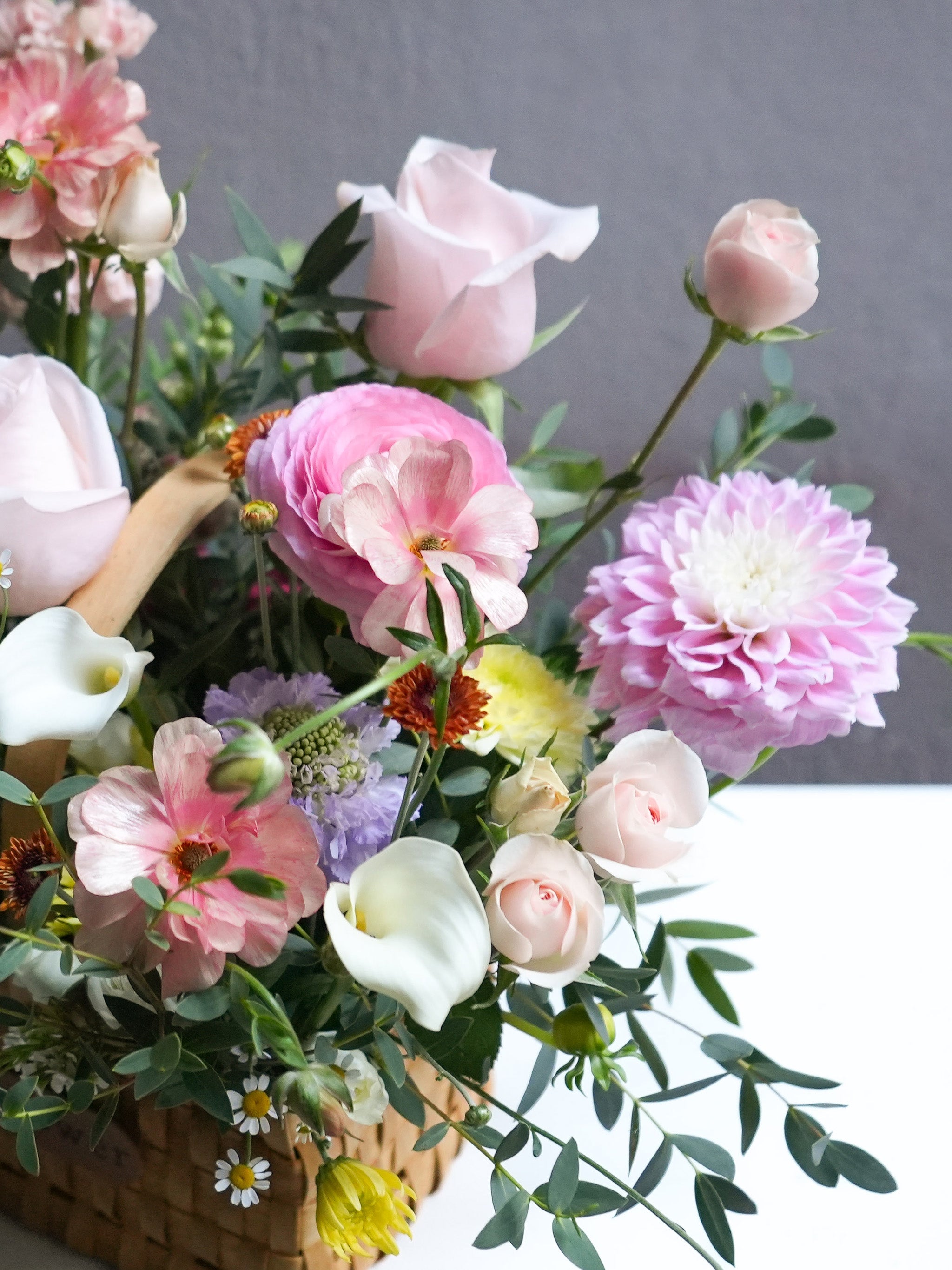 Honeyed Bloom Basket