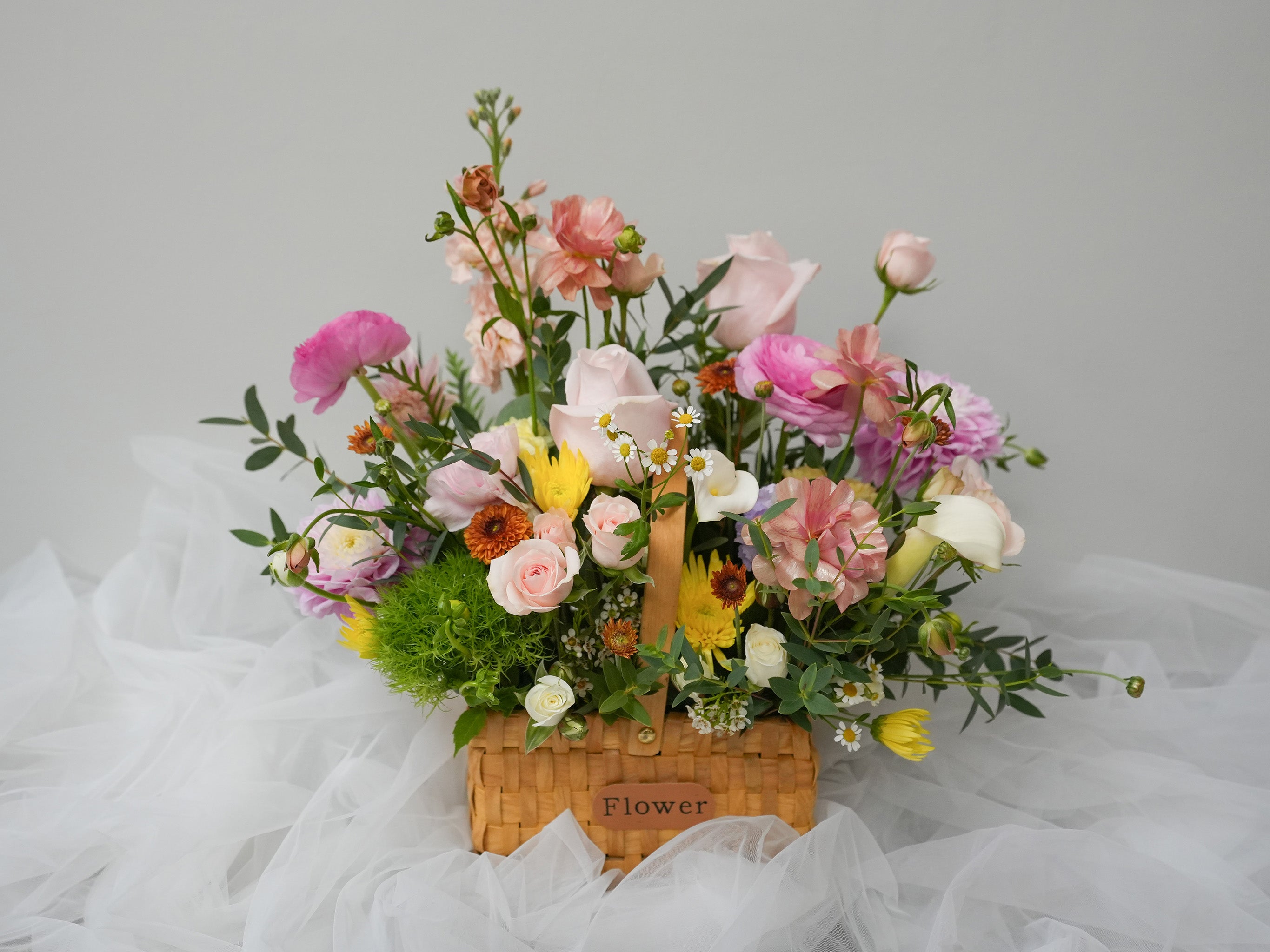 Honeyed Bloom Basket