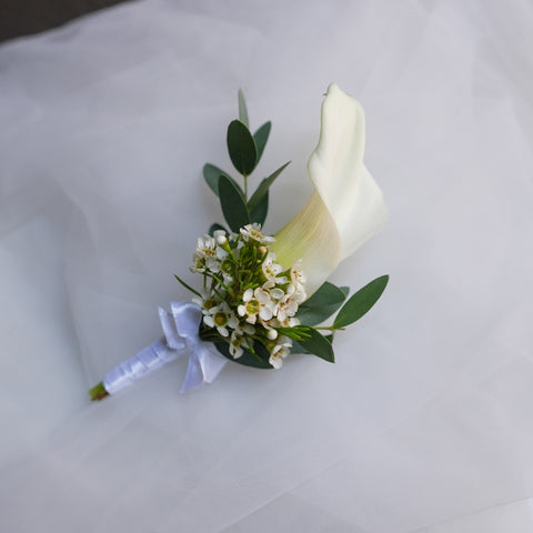 Calla Lily Boutonniere