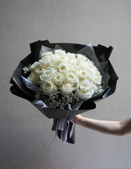 White Rose Bouquet